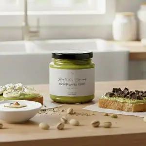 비오버이 국내제조 무가당 100% 피스타치오 스프레드 200g 1병 무첨가