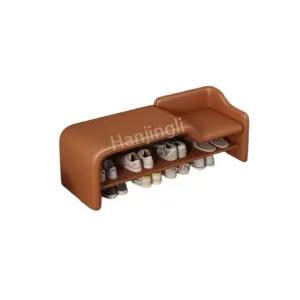 이탈리안 신발 벤치 의자 집 문 구두 입구 침실 거실 신발장 현관 수납장 틈새 선반 정리대