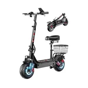 접이식 앉아서 가는 시트형 전동스쿠터 킥보드 48V 고출력 의자 전동킥보드