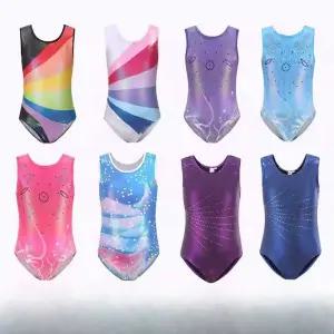 체조복 여름 에어로빅 댄스복 여아 트레이닝 통기성 스포츠복