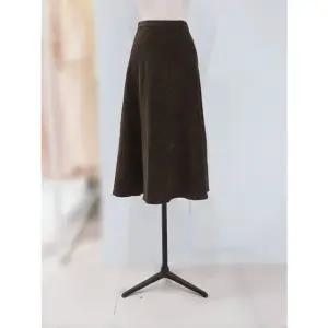 [갤러리아] [SOUP] 뒷 밴딩 플레어 롱 스커트  SBASR80