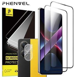 Xiaomi POCO X7 Pro 눈부심 방지 강화 유리 화면 보호기용 소유성 보호