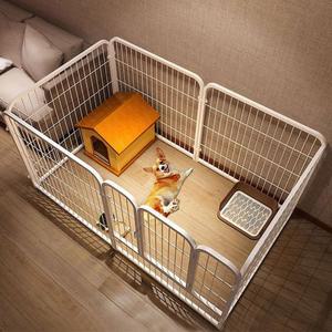 철제 중형 강아지 고양이 소형 새끼 펜스 애견 울타리 실내 아파트 케이지