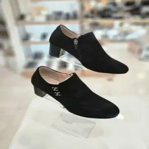 [탠디]5CM편한쿠션 깔끔한 뿌띠 여성앵글부츠X25229BLACK_BP