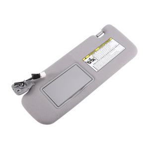 자동차 내부 썬 바이저 1세트 현대 소나타 2006-2010용 회색 천-부품 번호 852013K010QS