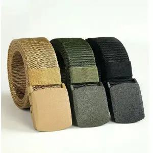 아웃도어 초경량 플라스틱 버클 튼튼 허리끈 벨트 허리띠