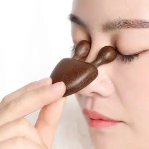 우드아이 원목 괄사 마사지기 눈 피로 릴렉싱 1P+1P (총2개)