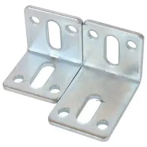앵글 화스너 60x80x4T / 연결 꺽쇠 브라켓 L형 피팅