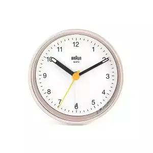 브라운 시계 BC12PW 무소음 공용 탁상시계 당일발송