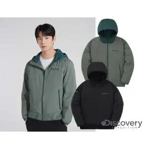 갤러리아 디스커버리 남성 패딩 하이브리드 플리스 후드 자켓 DMSS73046