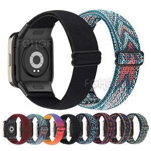 Redmi Watch 3 용 탄성 나일론 팔찌 Xiaomi 스마트 시계 밴드 Correa 액세서리 스트랩 교체 손목