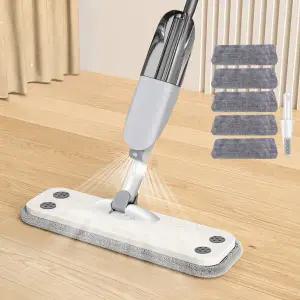 싹뿌려 스프레이 밀대걸레 물걸레 본품1개+걸레5장(+클리너증정)