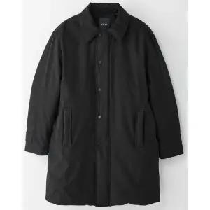 [하프클럽/에스티코]화섬 덕 다운 패딩 코트 블랙 (BASIC) SCTVD04NSB