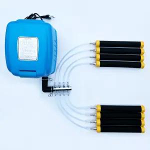 제피로스 ZP-40 브로와 + 8분지 + 호스 24M + 유니온분사기 대8개 기포발생기 기본세트 (활어용수조 산소공급 ,축양장 산소공급장치)