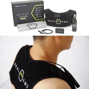 [셀러에이드]아이워너 리얼EMS 어깨 마사지기 사이즈 L.XL 저 GWM 안마쿠션
