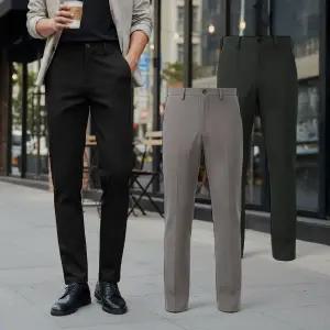 남자 면바지 겨울 남성 기모바지 스판 밴딩 카고 골덴 슬랙스 본딩 빅사이즈