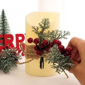 [텐바이텐]크리스마스 캔들 DIY 만들기 키트 복지관 수업 재료