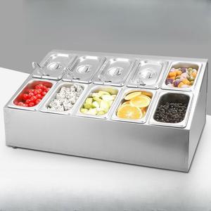 미니 반찬 냉장고 셀프바 분리형 김밥 가게 신선유지 식당 냉장