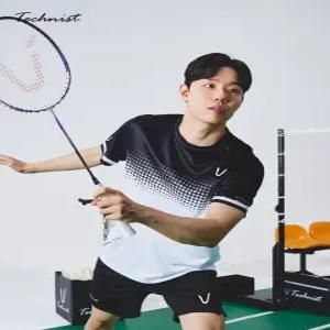 테크니스트 TNT65118 남여공용 게임복 배드민턴 탁구 스쿼시 스포츠웨어 TNT65118