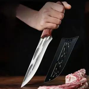 독일기술 단조 정육칼 발골칼 뼈 지방 주방 칼 J568