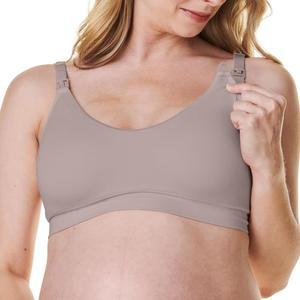 브라바도 디자인 간호용 브래지어 풀 커버리지 무선 스쿱 넥 컴포트 임산부용