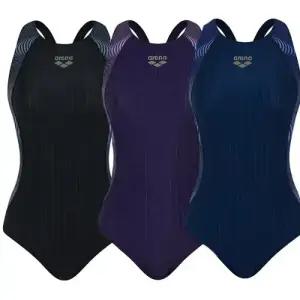 아레나 플로우커브 원피스 레이서백 A5BL1PL02 여성 원피스수영복