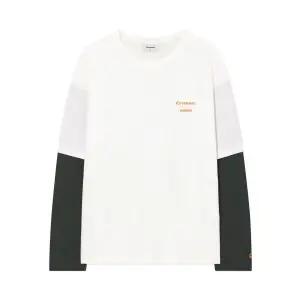 커버낫 COVERNAT X 요시고 플라스틱 스틸 라이프 레이어드 롱슬리브 Off White CO2503LTY2OW 370770