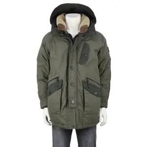 서광모드 야상 다운점퍼 카키