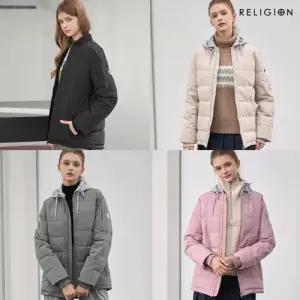 [RELIGION(릴리전)] 25FW 여성 디테처블 후드 패딩 점퍼 1종