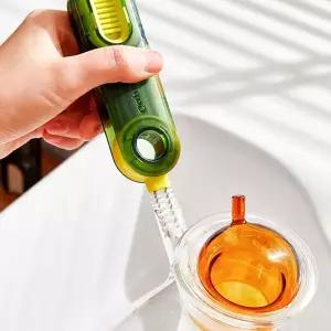 틈새 세척솔 02텀블러세척솔-블랙 머그컵 주방용품