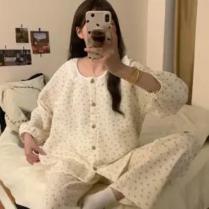 여성 겨울 누빔 상하 세트 잠옷 파자마 홈웨어 실내복