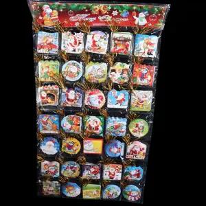 크리스마스 카드 엽서 소품 280개 대용량 성탄절 편지 마니또 게임 선물 교회 학원 소원 세트 문방구 인사말 새해 친구 생일