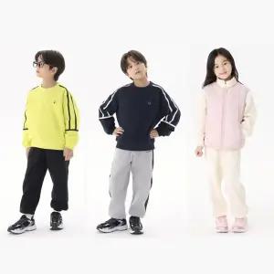 갤러리아 [휠라키즈]우븐배색 플리스 조거팬츠FK22FPG4201X