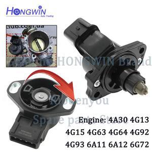 공회전 속도 공기 제어 밸브 및 스로틀 위치 센서 현대 MD614662 E9T15292C MD628051 MD614368 35103 33000