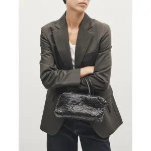 마시모두띠 브랜드관 스몰 우븐 나파 레더 사첼 백 06927606800