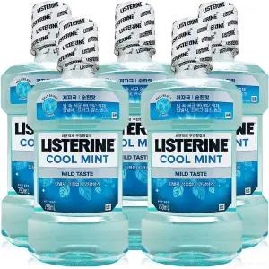 리스테린 쿨민트 마일드 가글 750ml 5개