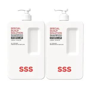 트리플에스 약산성 탈모 샴푸 1.35L 2개