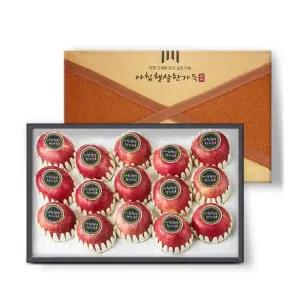 ms 청송 사과 선물 세트 4호 4kg 15-17과 실속명절과일 셋트 선용