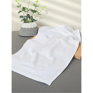 102207 수건 타올 순수한면 얇은 섹션과 호텔 긴 타월 노동 스트립면 보험 흰색 속건성 온천 목욕 핸드