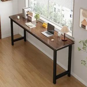 120cm 창가테이블 폭좁은책상 좁고긴테이블 카페 철제 좁고긴 베란다테이블 거실 슬림