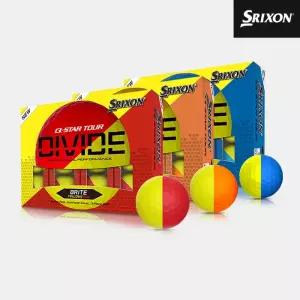 스릭슨 Q-STAR 투어 5 디바이드 3피스 골프공 12구 3종