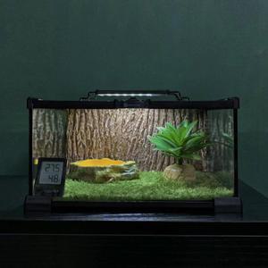 크레사육장 도마뱀 슬라이드 유리 사육장 BT01 시뮬 50cm 레오파드게코 우림 수조