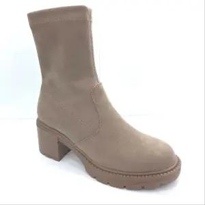 [탠디]여성 부츠6cm 스웨이드 스판 삭스 앵글 부츠 X2G5H516