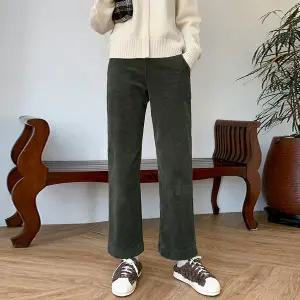 [메이블루]포티 기모골덴 트임팬츠