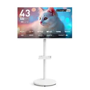 프리무빙 109cm(43인치) 4K UHD CP43G5W + 이동형스탠드 삼탠바이미 포유