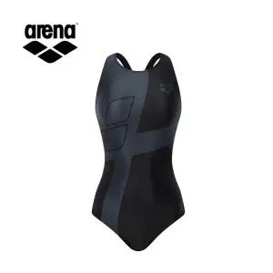아레나 여성 크로스웨이 원피스 레이서백 수영복 A5FL1LD05