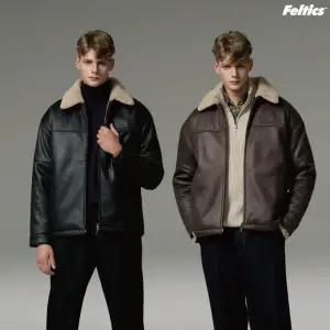 [펠틱스]25FW 남성 FAUX 무스탕 패딩자켓 (F522M)
