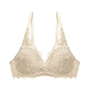 [롯데백화점]BARBARA 플로럴레이스 노와이어 브라 3종택1 ABR4934