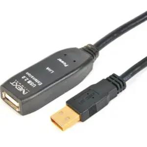 USB연장 USB2.0 연장 케이블 5M 몰딩형 차폐 웹캠 프린트 연결