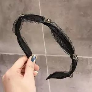 [골드스마일]여성 큐빅 헤어 밴드 머리띠 여자친구 선물 여자